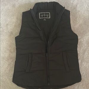 Black Puffer Vest by cg-l-cg - small